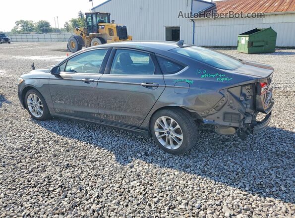 3FA6P0LU1KR226366 2019 FORD FUSION Gray Задня ліва чверть