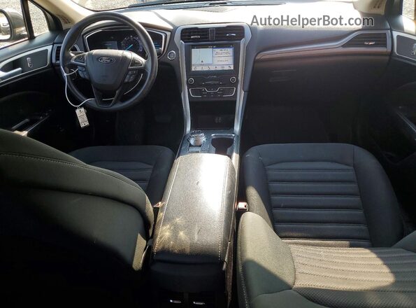 3FA6P0LU1KR226366 2019 FORD FUSION Gray Вид панелі приладів
