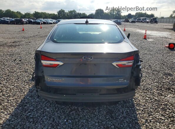 3FA6P0LU1KR226366 2019 FORD FUSION Gray Вид ззаду