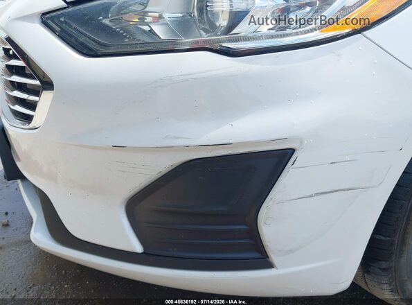 3FA6P0LU1KR274420 2019 FORD FUSION HYBRID White Вид щитка приладів