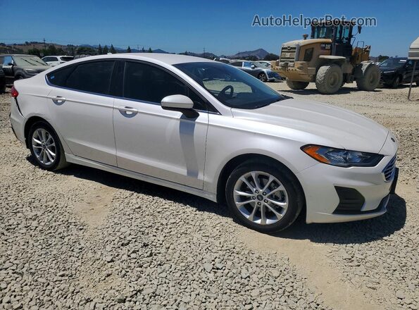 3FA6P0LU1LR170883 2020 FORD FUSION White Front right