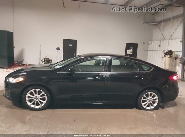 3FA6P0LU1LR260552 2020 FORD FUSION Black 