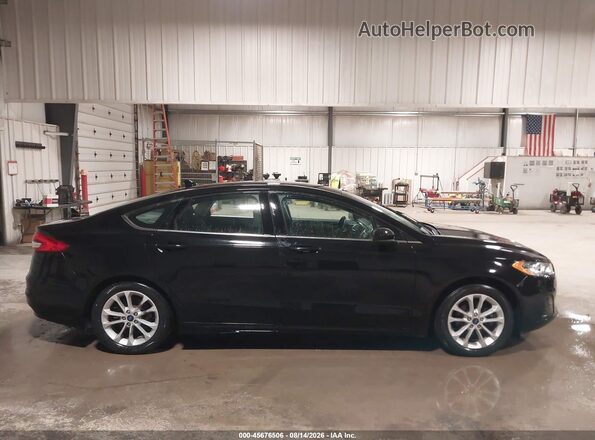 3FA6P0LU1LR260552 2020 FORD FUSION Black 