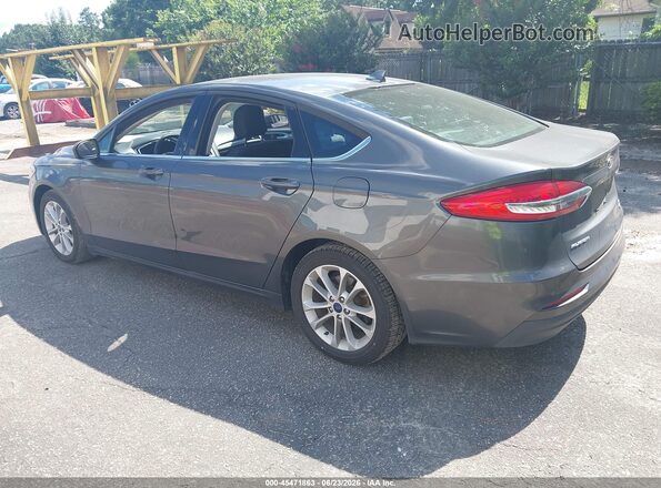 3FA6P0LU1LR264889 2020 FORD FUSION Silver Задня ліва чверть