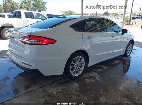 3FA6P0LU1LR265332 2020 FORD FUSION White Задня права чверть