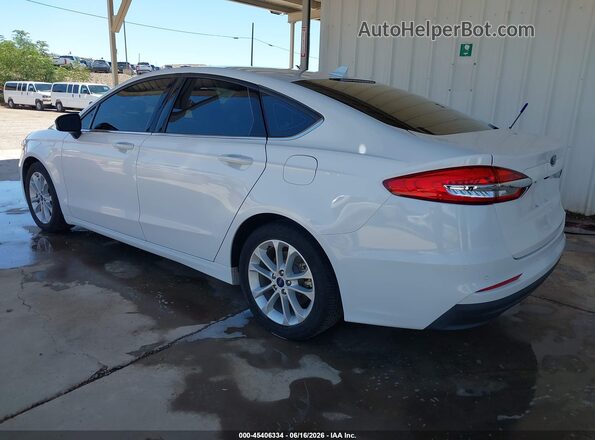 3FA6P0LU1LR265332 2020 FORD FUSION White Задня ліва чверть
