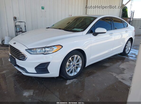 3FA6P0LU1LR265332 2020 FORD FUSION White Передня ліва чверть