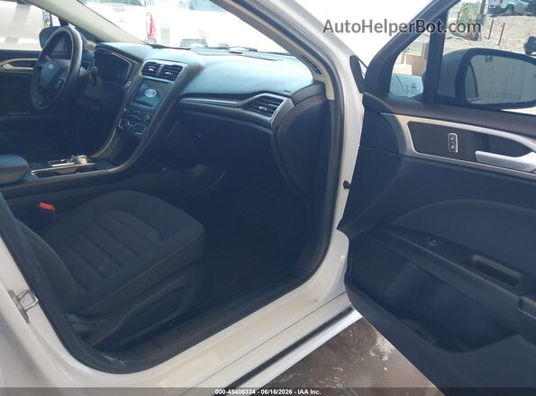 3FA6P0LU1LR265332 2020 FORD FUSION White Вид салону спереду