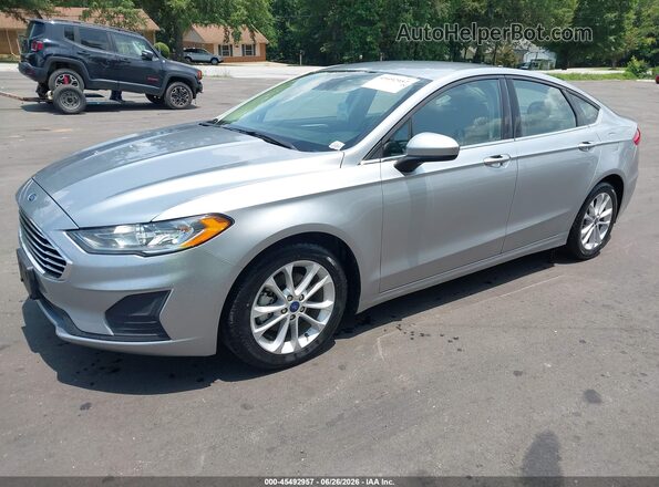 3FA6P0LU1LR265363 2020 FORD FUSION Серебряный Передняя левая четверть