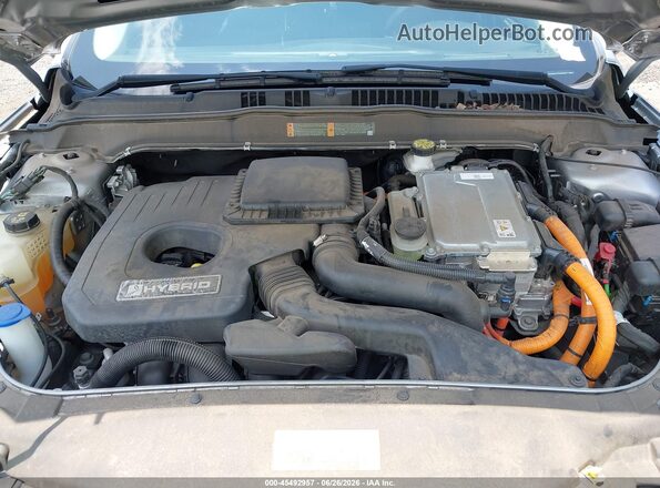 3FA6P0LU1LR265363 2020 FORD FUSION Серебряный Вид сзади
