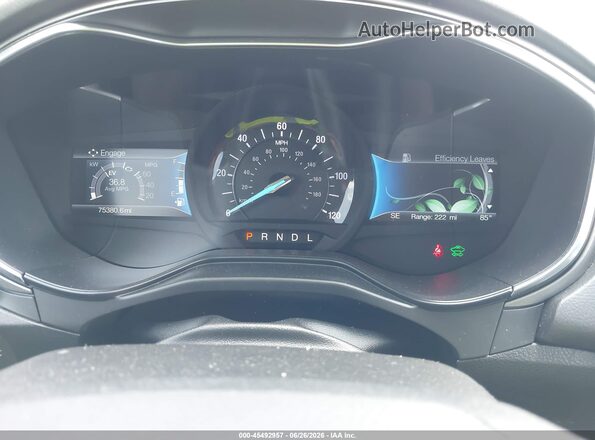 3FA6P0LU1LR265363 2020 FORD FUSION Серебряный Вид задних сидений