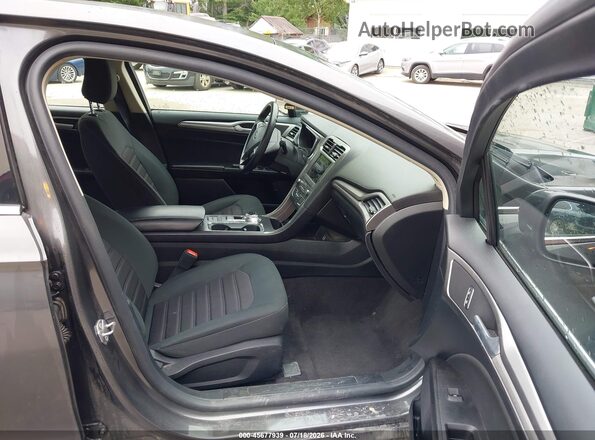 3FA6P0LU1LR265377 2020 FORD FUSION Серый Вид салона спереди