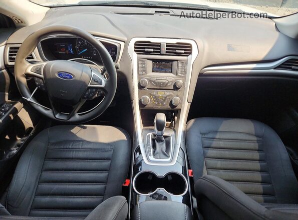 3FA6P0LU2GR176617 2016 FORD FUSION White Առջևի վահանակի տեսք