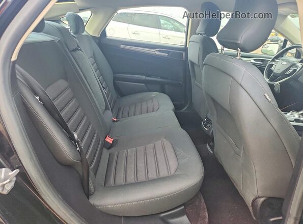 3FA6P0LU2HR310091 2017 FORD FUSION Черный Вид задних сидений