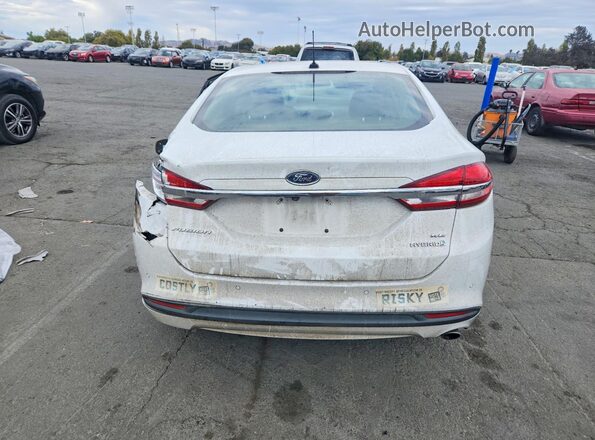3FA6P0LU2HR368539 2017 FORD FUSION White Widok komory silnika