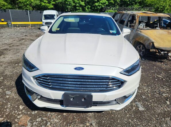3FA6P0LU2HR393425 2017 FORD FUSION White Դիմացի տեսք