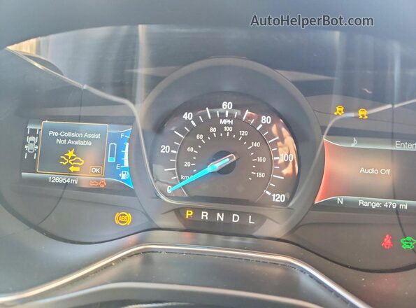 3FA6P0LU2HR393425 2017 FORD FUSION White Սարքավորումների վահանակի տեսք
