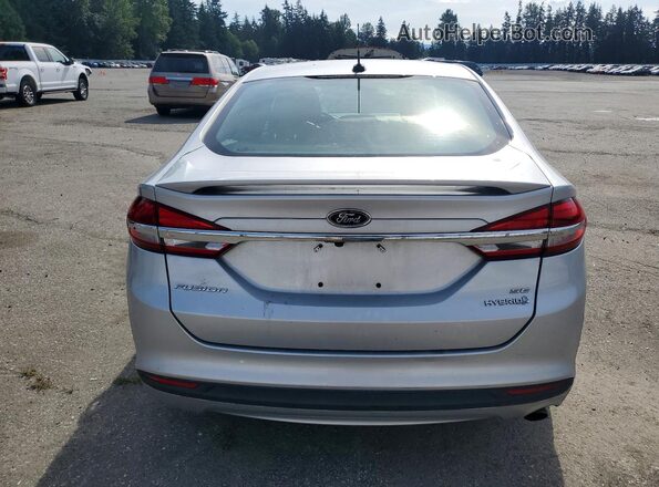 3FA6P0LU2JR102198 2018 FORD FUSION Silver Widok z tyłu