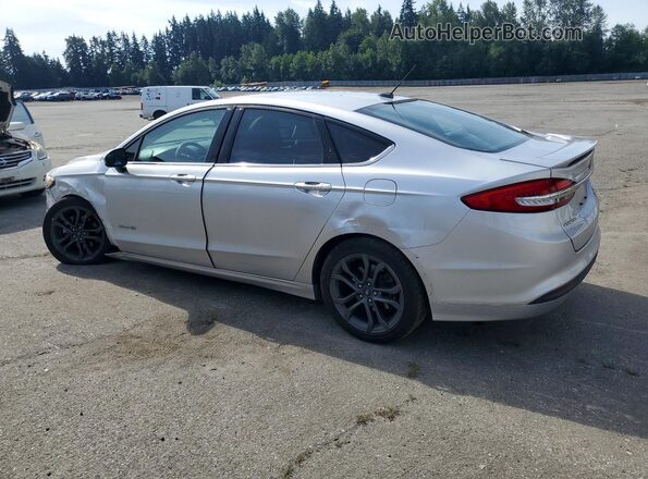 3FA6P0LU2JR102198 2018 FORD FUSION Silver Tył lewy