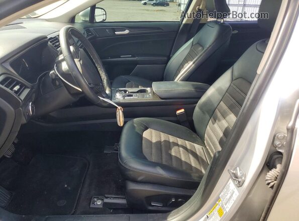 3FA6P0LU2JR102198 2018 FORD FUSION Silver Widok wnętrza z przodu