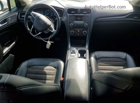 3FA6P0LU2JR102198 2018 FORD FUSION Silver Widok deski rozdzielczej