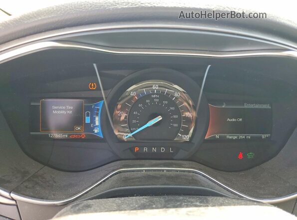 3FA6P0LU2JR110429 2018 FORD FUSION White Widok zestawu wskaźników