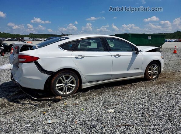 3FA6P0LU2JR110429 2018 FORD FUSION White Tył prawy
