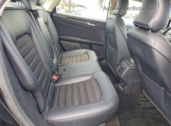 3FA6P0LU2JR162031 2018 FORD FUSION Black Հետևի նստատեղերի տեսք