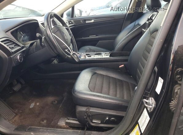 3FA6P0LU2JR162031 2018 FORD FUSION Black Սալոնի դիմացի տեսք