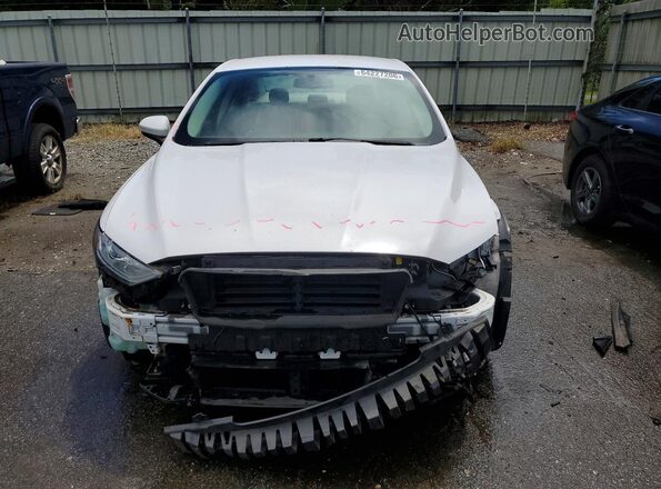 3FA6P0LU2JR172199 2018 FORD FUSION White Вид спереду