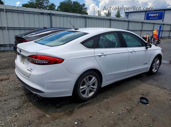 3FA6P0LU2JR172199 2018 FORD FUSION White Задня права чверть