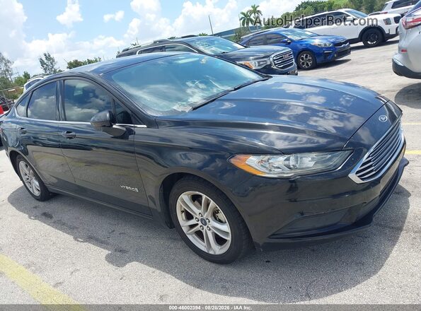 3FA6P0LU2JR210529 2018 FORD FUSION Black 