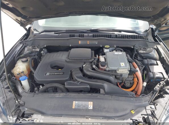3FA6P0LU2JR210529 2018 FORD FUSION Black Հետևի տեսք