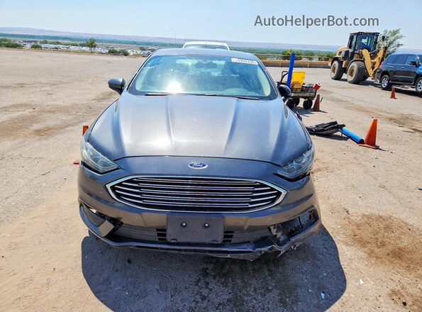 3FA6P0LU2JR257124 2018 FORD FUSION Gray წინა ხედი