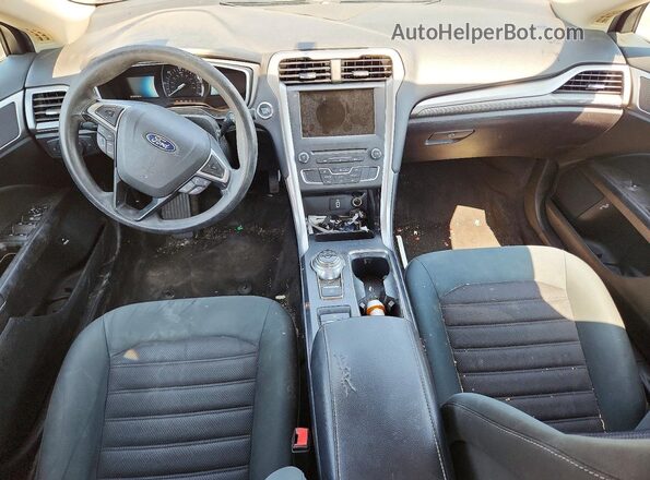 3FA6P0LU2JR257124 2018 FORD FUSION Gray წინა პანელის ხედი