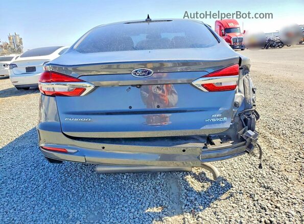 3FA6P0LU2KR114787 2019 FORD FUSION Black ძრავის განყოფილების ხედი