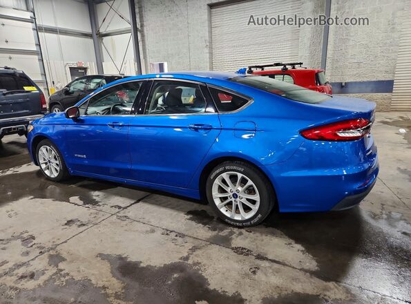 3FA6P0LU2KR125644 2019 FORD FUSION Синий Задняя левая четверть