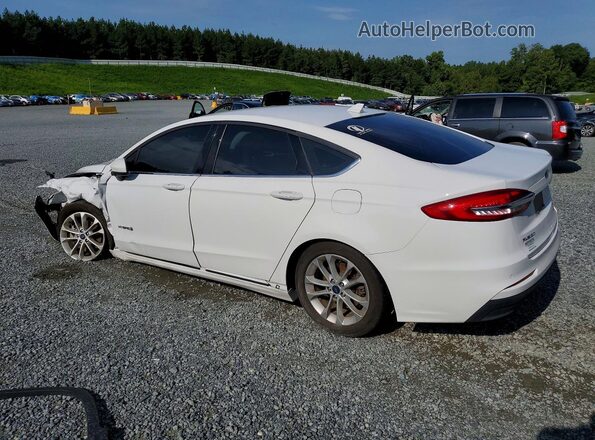 3FA6P0LU2KR204652 2019 FORD FUSION White Trasero izquierdo