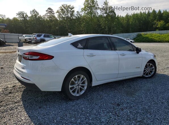 3FA6P0LU2KR204652 2019 FORD FUSION White Trasero derecho