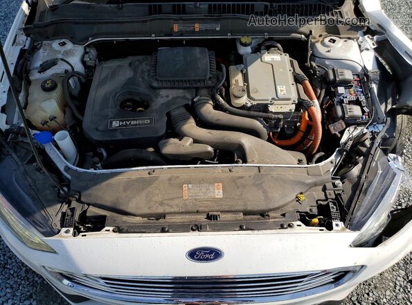 3FA6P0LU2KR204652 2019 FORD FUSION White Vista interior trasera