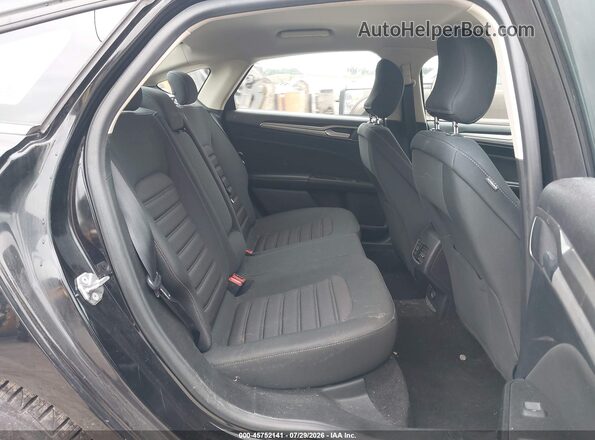 3FA6P0LU2KR211214 2019 FORD FUSION HYBRID Black Vista de la etiqueta del VIN