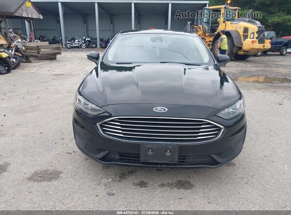 3FA6P0LU2KR211214 2019 FORD FUSION HYBRID Black 