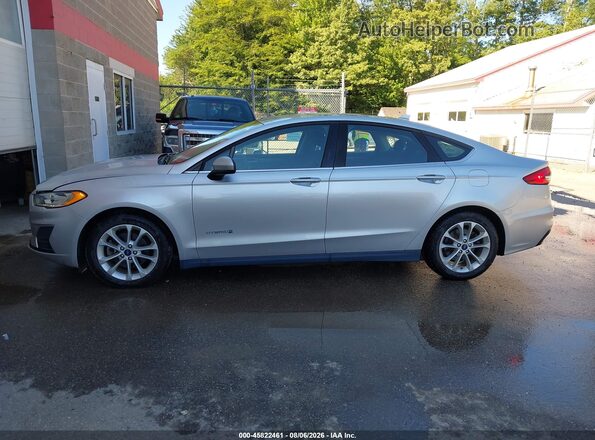 3FA6P0LU2KR274345 2019 FORD FUSION HYBRID Silver 360 interior view