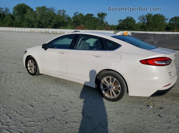 3FA6P0LU2LR122311 2020 FORD FUSION White Задня ліва чверть