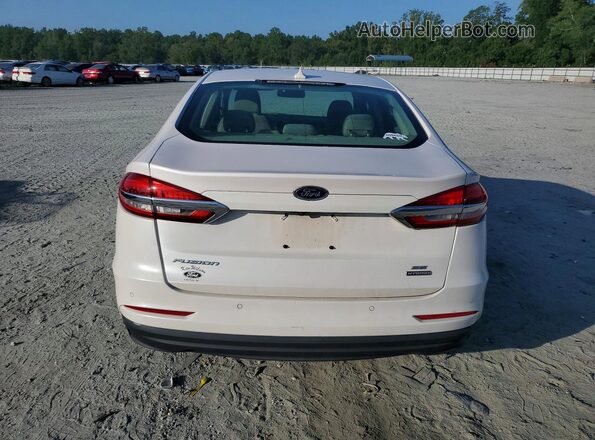 3FA6P0LU2LR122311 2020 FORD FUSION White Вид ззаду