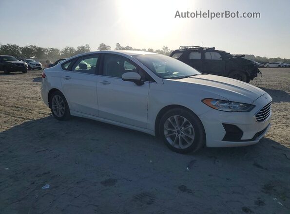3FA6P0LU2LR122311 2020 FORD FUSION White Передня права чверть