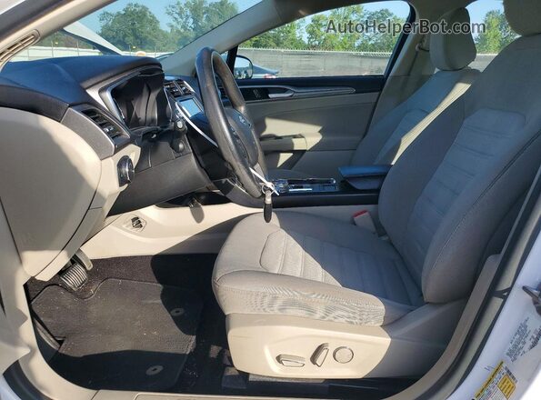3FA6P0LU2LR122311 2020 FORD FUSION White Вид салону спереду