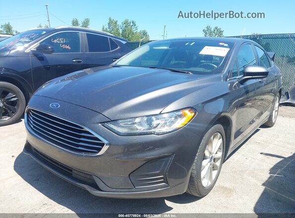 3FA6P0LU2LR123426 2020 FORD FUSION Серый Передняя левая четверть