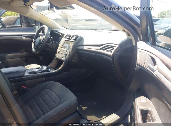 3FA6P0LU2LR123426 2020 FORD FUSION Серый Вид салона спереди