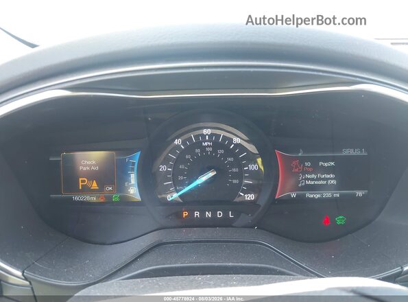 3FA6P0LU2LR123426 2020 FORD FUSION Серый Вид задних сидений